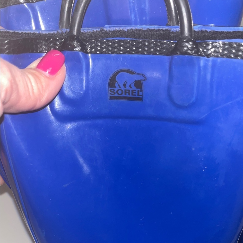 Sorel Blue Rain Boots for Women - Picture 4 of 11